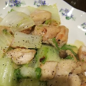 白菜と鶏肉のトロッと煮